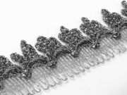 Тесьма 1763, серебро, шир. 2,6 см, 25 ярдов FITTONE