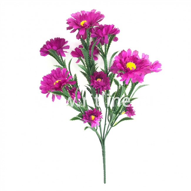 Букет хрустальных ромашек, 7г, выс. 36 см, цв. микс FITTONE