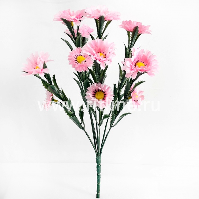 Букет хрустальных ромашек, 7г, выс. 36 см, цв. микс FITTONE