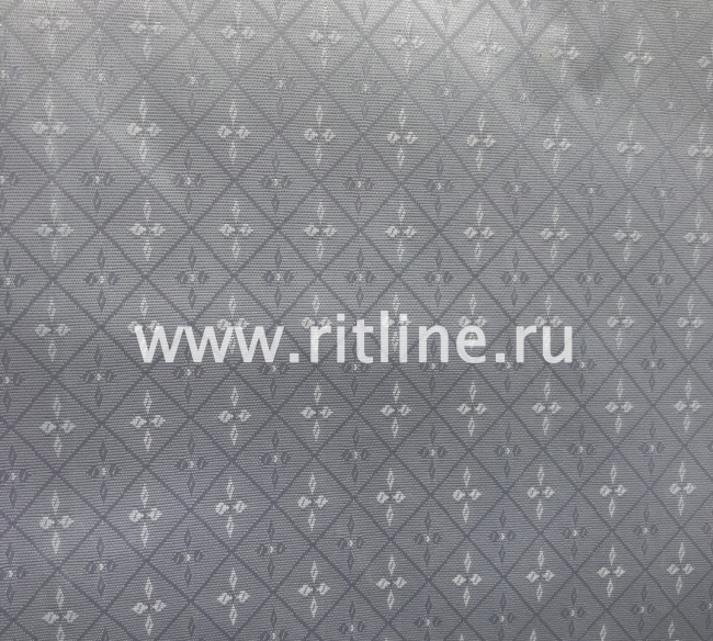 Атлас-жаккард с крестиком, шир. 1,5 м FITTONE