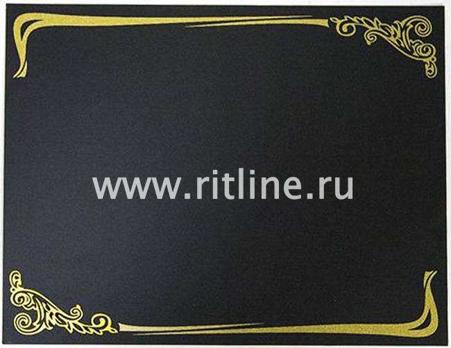 Табличка Morefix для печати металлическая (240 х185), цв.черный