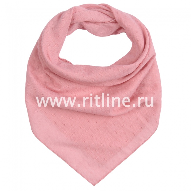 Платок однотонный фактурный FITTONE