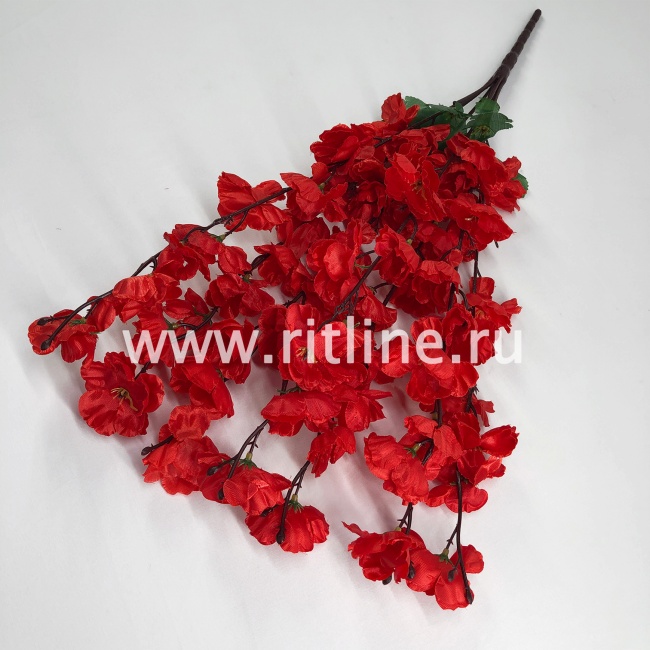 Букет сакуры "FITTONE", 7 ветвей, 63 цветка, выс. 58см, цв.микс Букет сакуры "FITTONE", 7 ветвей, 63 цветка, выс. 58см, цв.микс