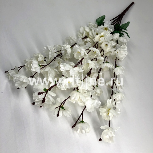 Букет сакуры "FITTONE", 7 ветвей, 63 цветка, выс. 58см, цв.микс Букет сакуры "FITTONE", 7 ветвей, 63 цветка, выс. 58см, цв.микс