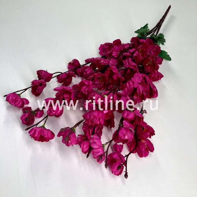 Букет сакуры "FITTONE", 7 ветвей, 63 цветка, выс. 58см, цв.микс Букет сакуры "FITTONE", 7 ветвей, 63 цветка, выс. 58см, цв.микс