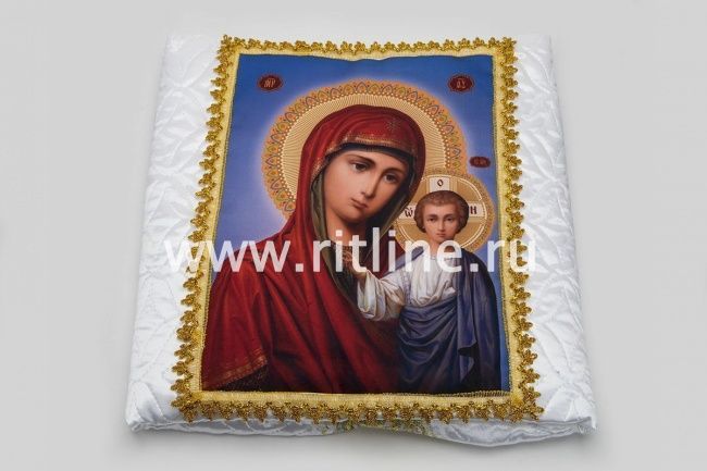 Комплект (атласная т/с "Венеция", вставка "Богородица", тесьма, кружево) FITTONE