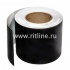 Виниловая лента 100 мм х 50 м черная "FITTONE"