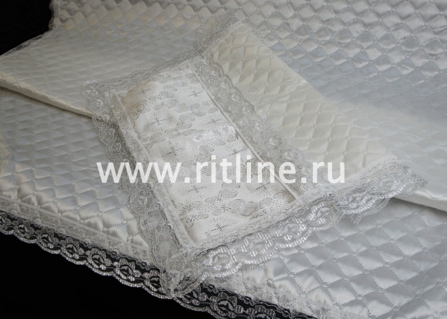 Комплект (т/с атласная "Ромб", парча "Солнечный крест", кружево) FITTONE Комплект (т/с атласная "Ромб", парча "Солнечный крест", кружево) FITTONE