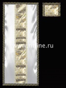 Комплект (атлас, атлас с золотым накатом "ажурный крест", кружево) FITTONE Комплект (атлас, атлас с золотым накатом "ажурный крест", кружево) FITTONE