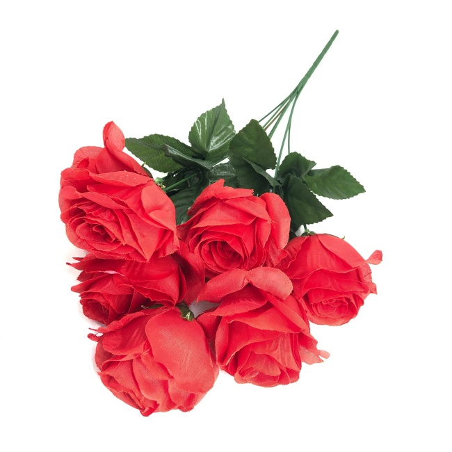 Букет роз "FITTONE", 7г, выс. 48см, цв.микс