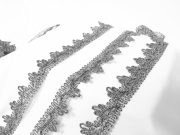 Тесьма 1258, серебро, шир. 2,7 см, 25 ярдов FITTONE