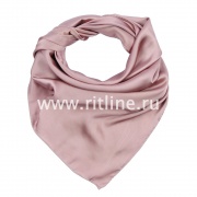 Платок однотонный атласный подрубной, 70х70см, FITTONE