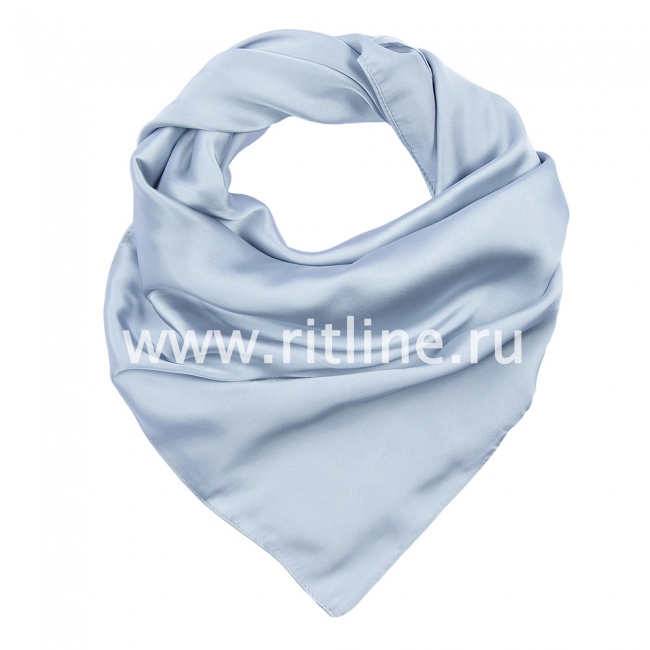 Платок однотонный атласный подрубной FITTONE