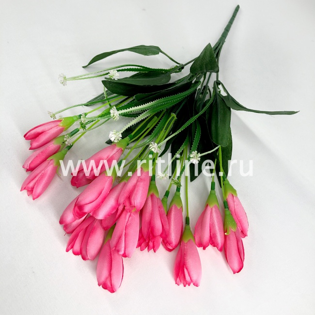 Букет крокусов, 21г, выс. 35 см, цв. микс FITTONE