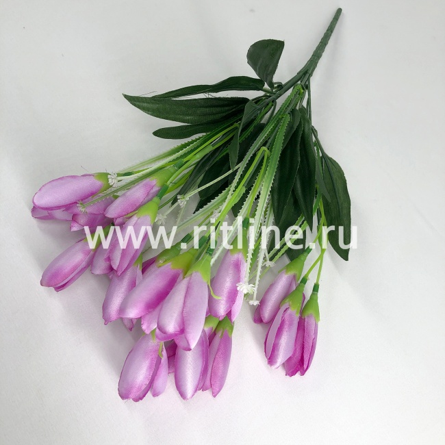 Букет крокусов, 21г, выс. 35 см, цв. микс FITTONE