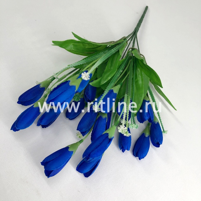 Букет крокусов, 21г, выс. 35 см, цв. микс FITTONE