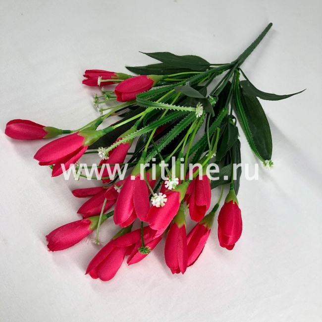 Букет крокусов, 21г, выс. 35 см, цв. микс FITTONE