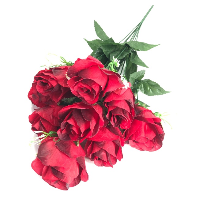 Букет роз с добавками "FITTONE", 9г, выс. 62см, цв.микс