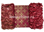 Обивка атласная (верх парча с крестом + боковины атлас и органза) FITTONE Обивка атласная (верх парча с крестом + боковины атлас и органза) FITTONE