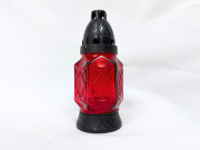 Лампада стеклянная (180х80, крышка пластик, цв. красный) FITTONE Лампада стеклянная (180х80, крышка пластик, цв. красный) FITTONE