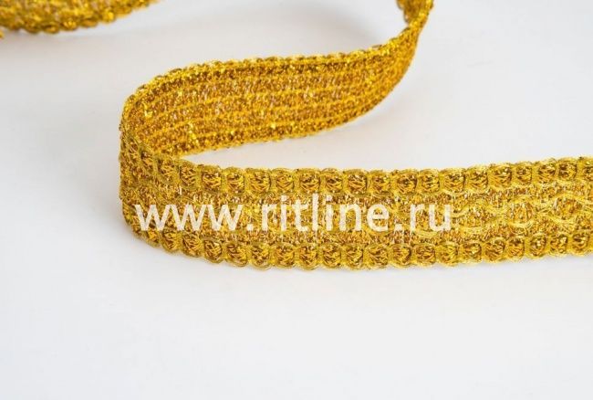 Тесьма люрекс 1642 Fittone, ширина 2,8 см