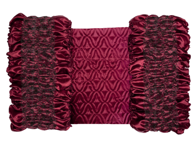 Обивка атласная с термостежкой (верх атласная т/с + боковины атлас и гипюр) FITTONE