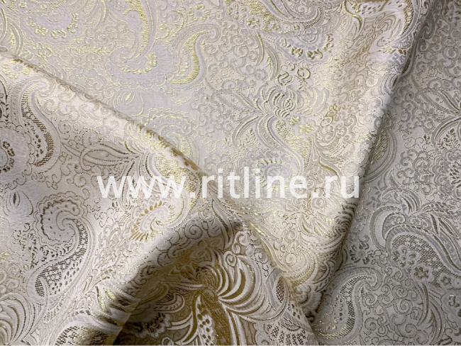 Парча "Огурцы", ширина 1,5 м FITTONE