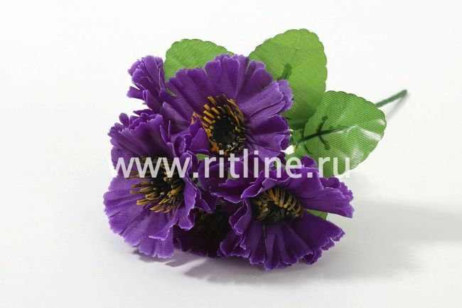 Букет маков, 5г, выс. 19 см, цв. микс FITTONE