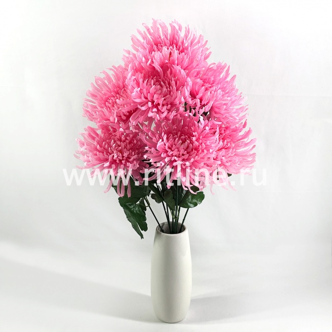 Букет хризантем "FITTONE", 7г, выс. 57см, цв.микс Букет хризантем "FITTONE", 7г, выс. 57см, цв.микс