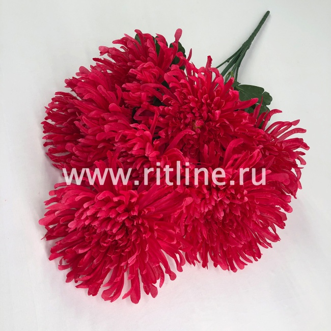 Букет хризантем "FITTONE", 7г, выс. 57см, цв.микс Букет хризантем "FITTONE", 7г, выс. 57см, цв.микс