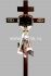 Набор на крест атлас 230х1300 (Рушник с молитвой Иисус/Распятие, крест/роза фольга, хомут) "FITTONE"