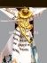 Набор на крест атлас 250х1500 (Рушник с молитвой Иисус/Распятие, крест/роза фольга, хомут) "FITTONE"