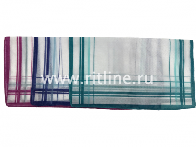 Платок носовой мужской, цв.микс FITTONE