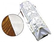 Покрывало атласное с золотым накатом, оверлок, 200х75 FITTONE Покрывало атласное с золотым накатом, оверлок, 200х75 FITTONE