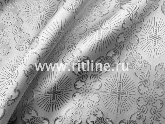 Парча церковная "Солнечный крест", ширина 1,5 м FITTONE