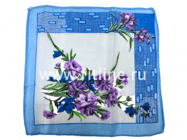 Платок носовой женский, цв.микс FITTONE