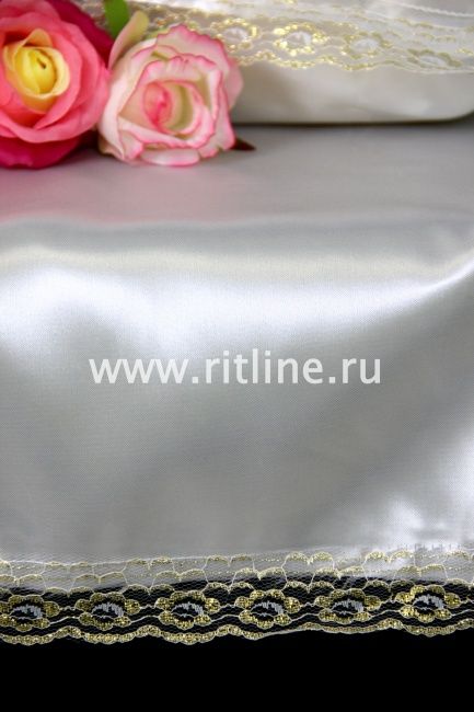 Комплект КАД (Н+П) (атлас белый, кружево белое) Комплект КАД (Н+П) (атлас белый, кружево белое)