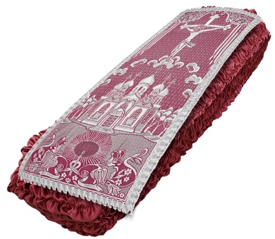 Набор (Обивка внешняя атласная + Покрывало) FITTONE