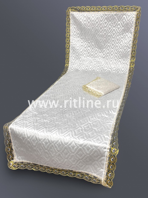 Комплект (атласная т/с "Венеция", кружево) KROMA