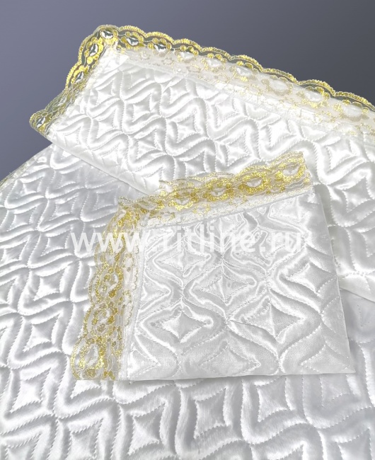 Комплект (атласная т/с "Венеция", кружево) KROMA