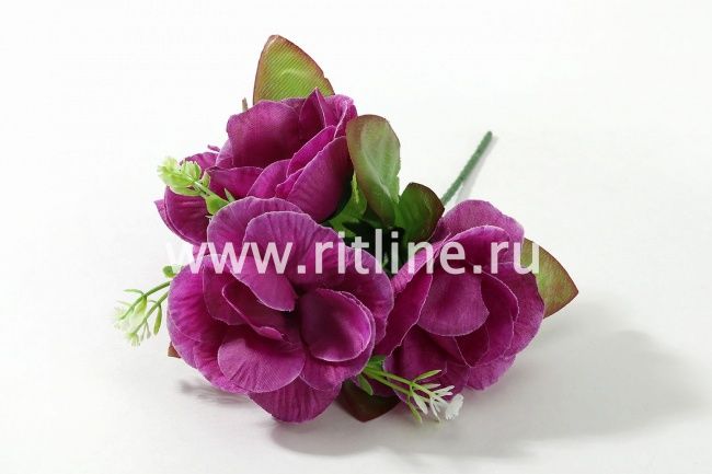 Букет роз, 5г, выс. 22 см, цв. микс FITTONE