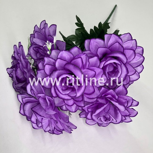 Букет роз, 6г, выс. 56 см, цв. микс FITTONE