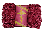 Обивка атласная с т/а "Крест" и тесьмой (верх атлас + боковины атлас) FITTONE