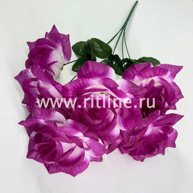 Букет роз "FITTONE", 6г, выс. 52см, цв.микс Букет роз "FITTONE", 6г, выс. 52см, цв.микс