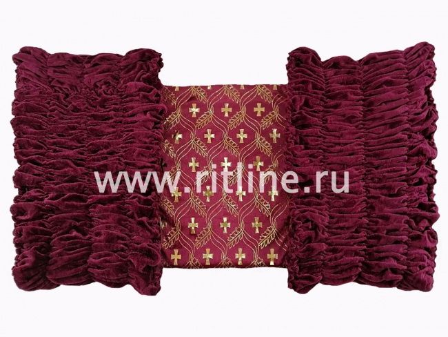 Обивка бархатная (верх бархат с накатом + боковины бархат) FITTONE Обивка бархатная (верх бархат с накатом + боковины бархат) FITTONE