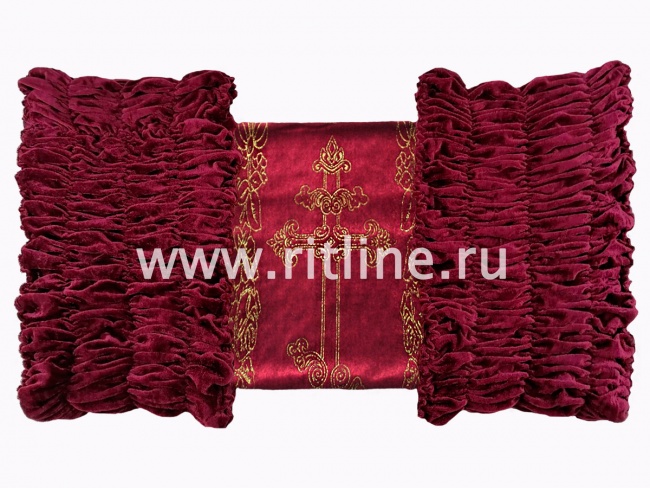 Обивка бархатная "Крест" (верх бархат + боковины бархат) FITTONE Обивка бархатная "Крест" (верх бархат + боковины бархат) FITTONE