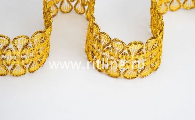 Тесьма люрекс 1850 Fittone, ширина 3,6 см