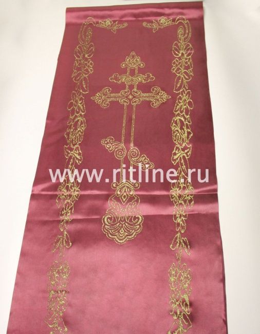 Обивка атласная "Крест" (верх атлас + боковины атлас) FITTONE