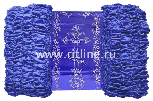 Обивка атласная "Крест" (верх атлас + боковины атлас) FITTONE