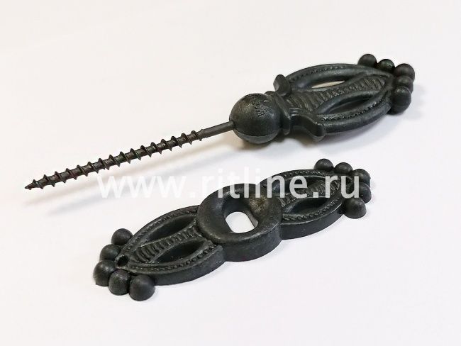 Закрутка + подложка, цв. черный MOREFIX